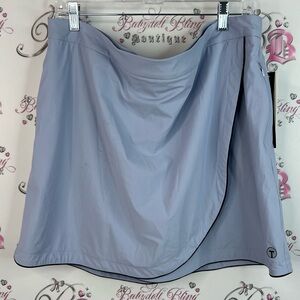 Tribal sport skort skirt purple Light Blue Mini Skirt shorts built in brand new
